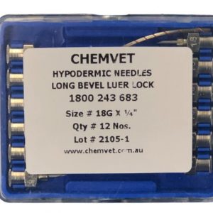 Vetmec Needles 18G X 1/4"